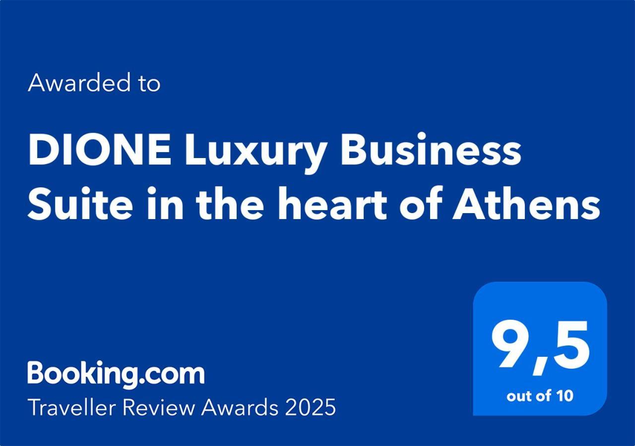 Dione Luxury Business Suite In The Heart Of Athen Eksteriør billede